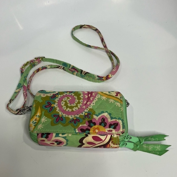 Vera Bradley tutti-frutti all in one crossbody mini bag - Picture 1 of 6